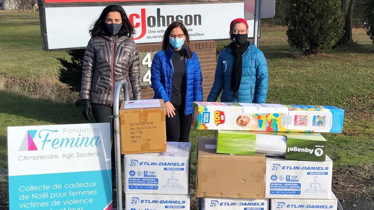 Une collecte de cadeaux de Noël réussie pour la Fondation Femina