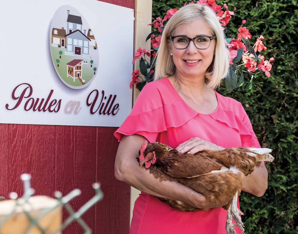 Louise Arbour abordera lors d'une conférence la question des poules en ville et leur garde.