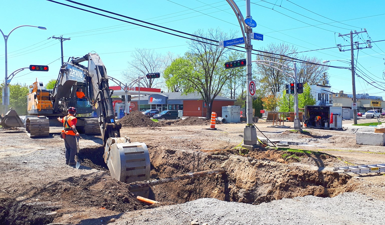 Grands travaux de la rue Turgeon à Ste-Thérèse : la 2e étape débute