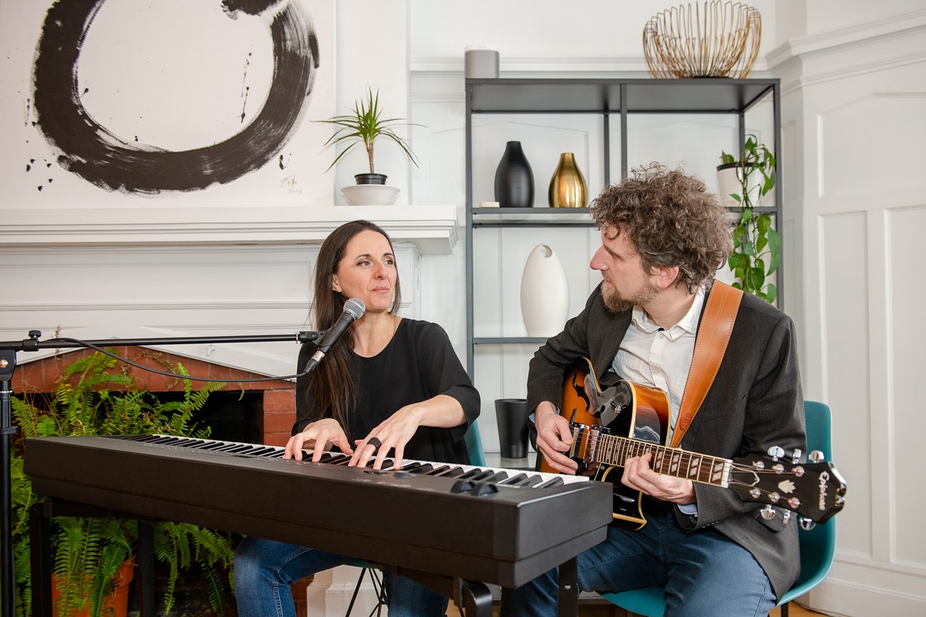 Angèle Courville et de Philippe-Emmanuel David interpréteront un répertoire populaire en compagnie d’artistes invités.