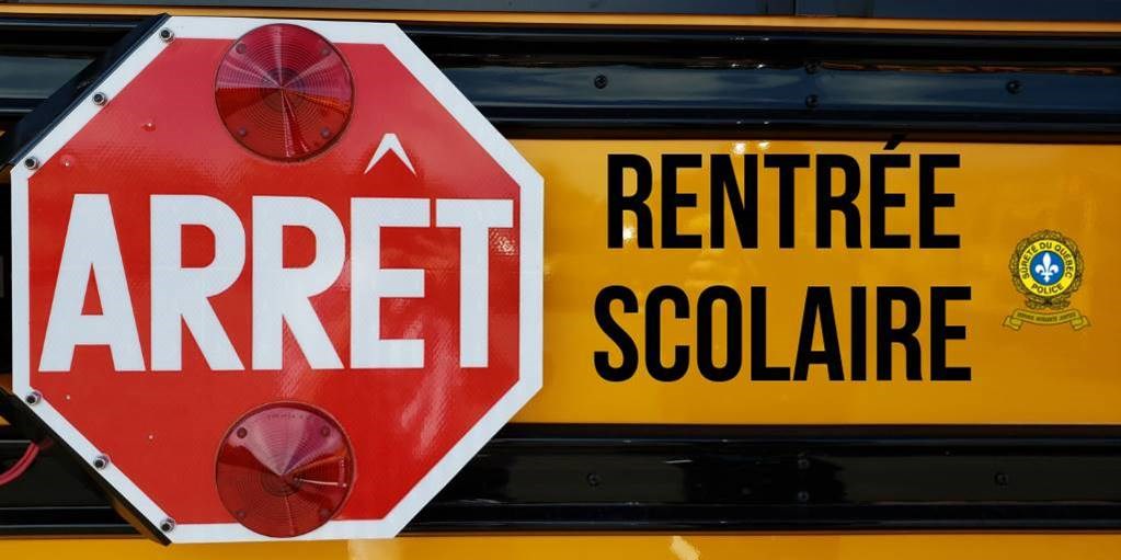 La SQ vous rappelle les règles de sécurité routière pour une rentrée scolaire sécuritaire