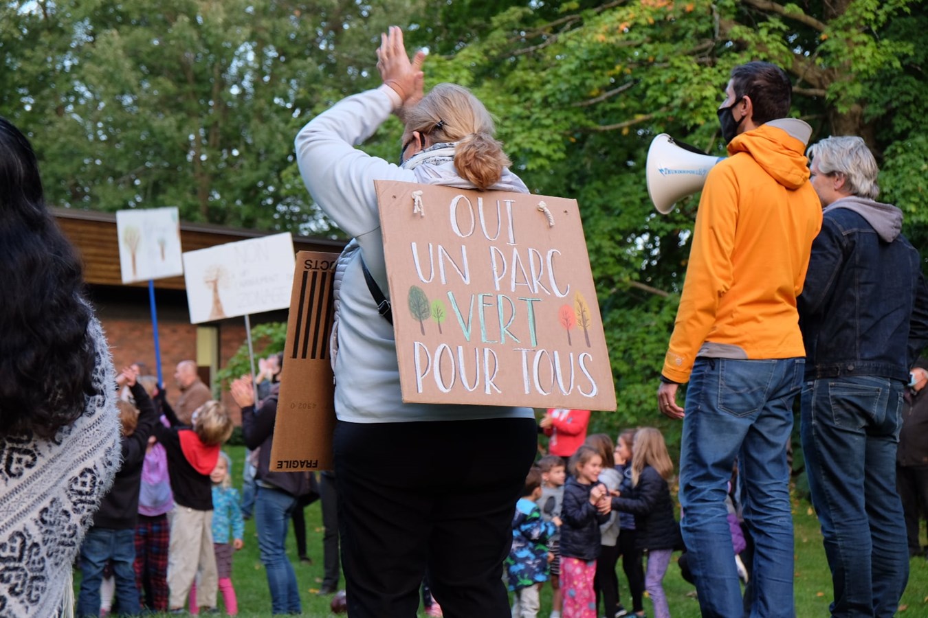 Préservation de l’ancien site du golf de Rosemère: une centaine de citoyens se mobilisent