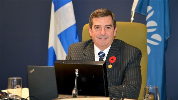 Richard Perreault, maire de Blainville.