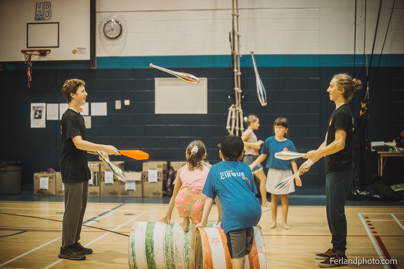 Une autre session de cirque à Mascouche