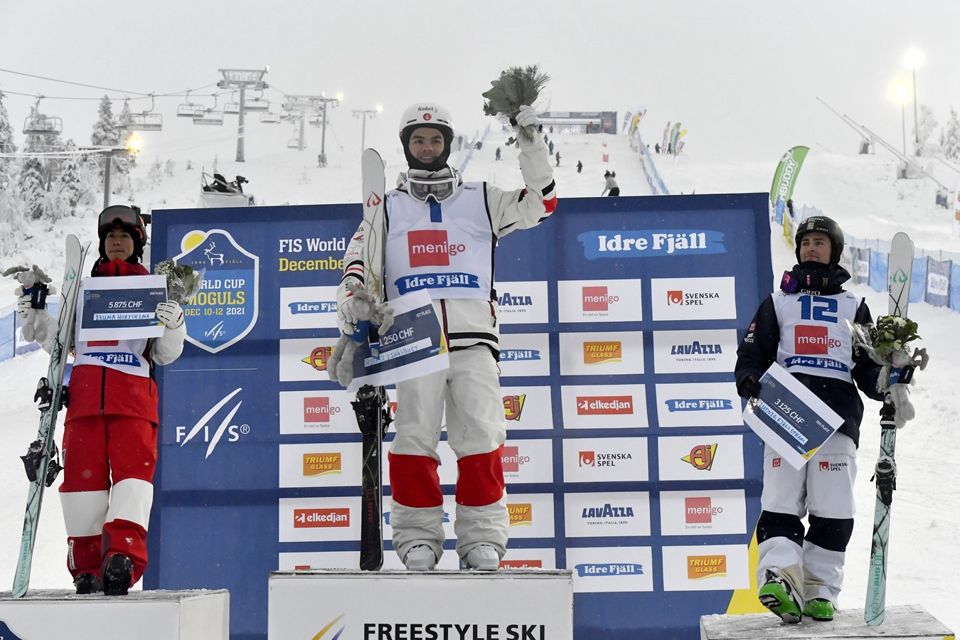 Ski acrobatique: Mikaël Kingsbury se ressaisit et triomphe à l'épreuve en duels