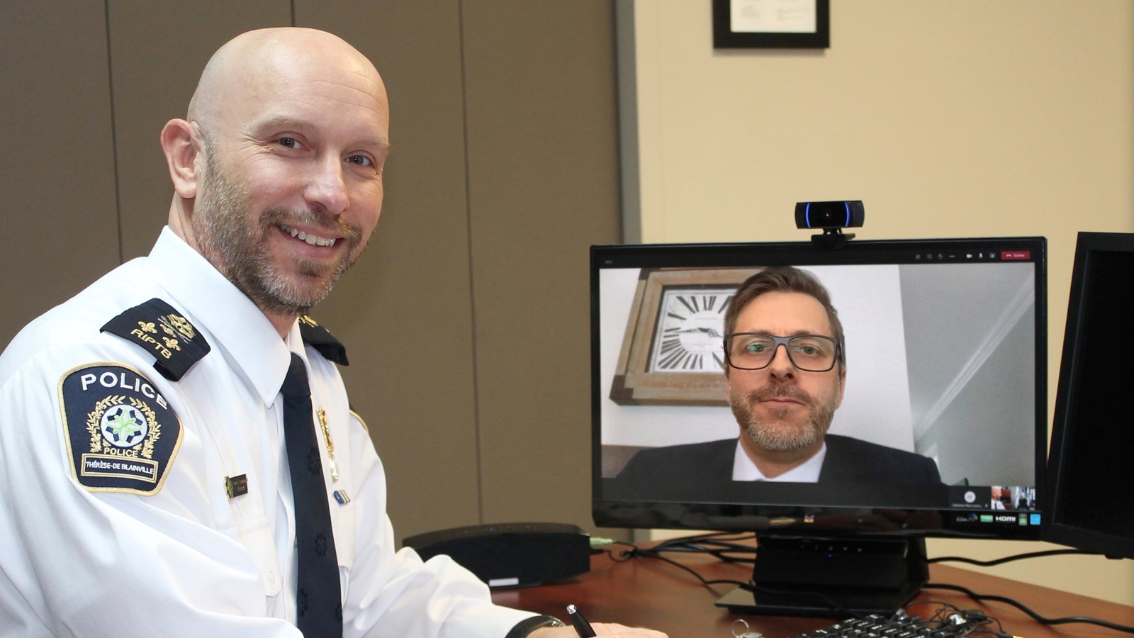 Partenariat entre le CISSS des Laurentides et la Régie de police Thérèse-De Blainville