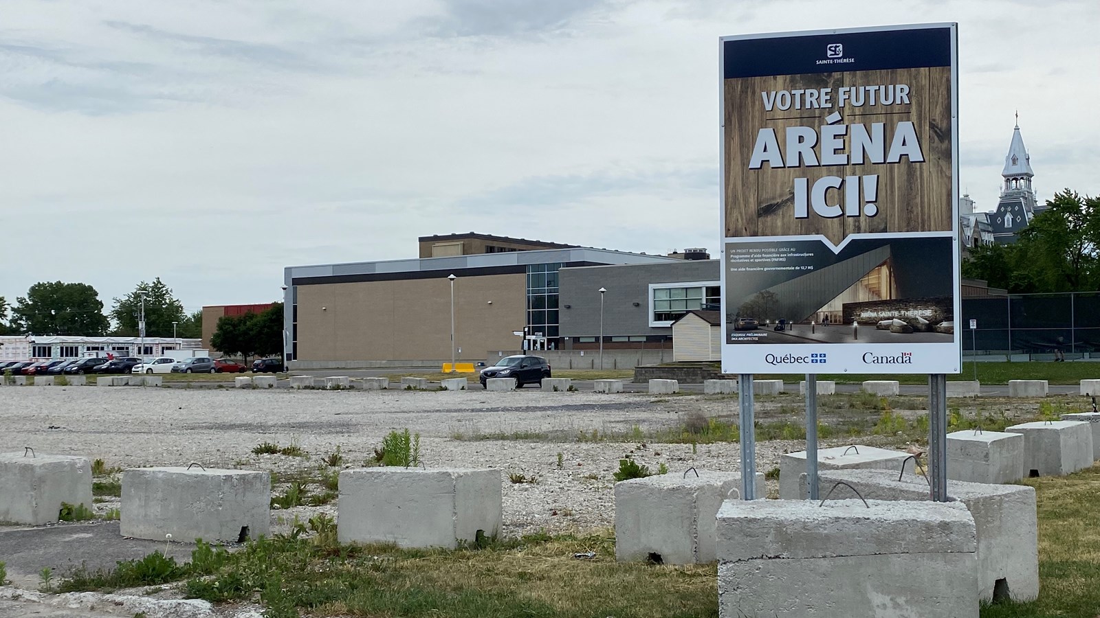 Services professionnels en ingénierie et en architecture pour le futur aréna de Sainte-Thérèse