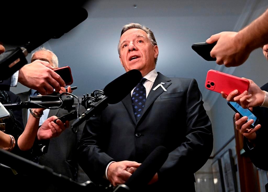 Discours inaugural: Legault veut s'attaquer au déclin du français à Montréal