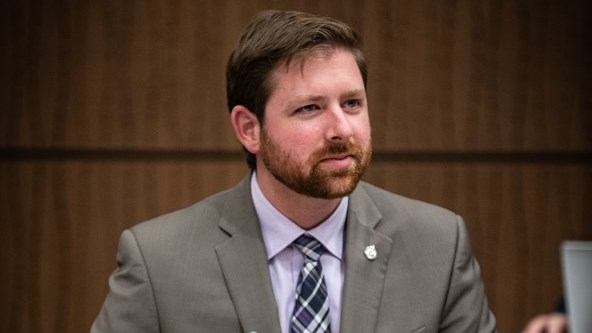 Le député du Bloc Québécois, Xavier Barsalou-Duval