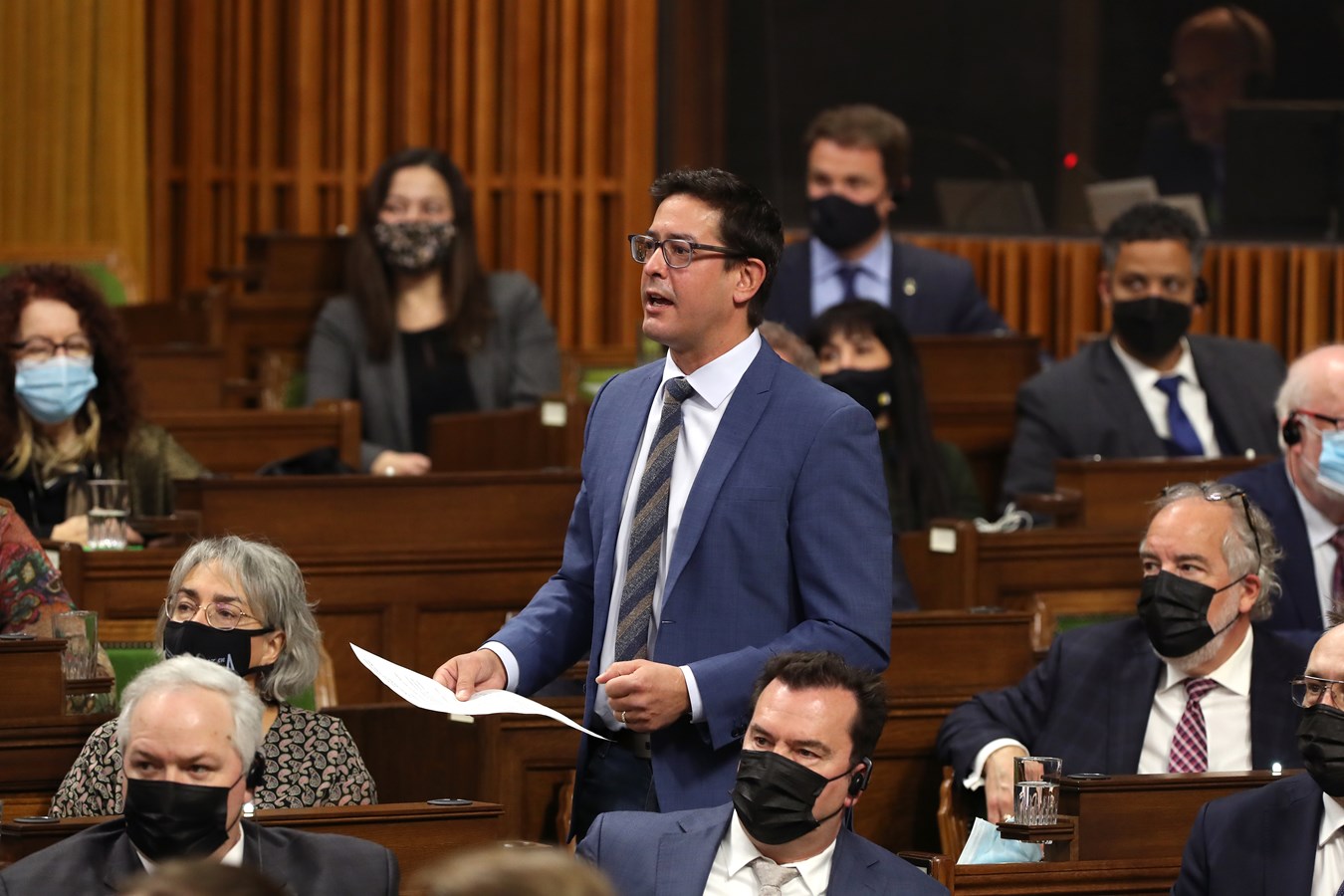 Alexis Brunelle‑Duceppe, le porte-parole du Bloc Québécois en matière d’Immigration, Réfugiés et Citoyenneté ainsi que Droits internationaux de la personne.