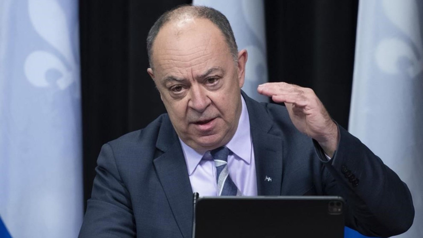 Le ministre de la Santé, Christian Dubé.
