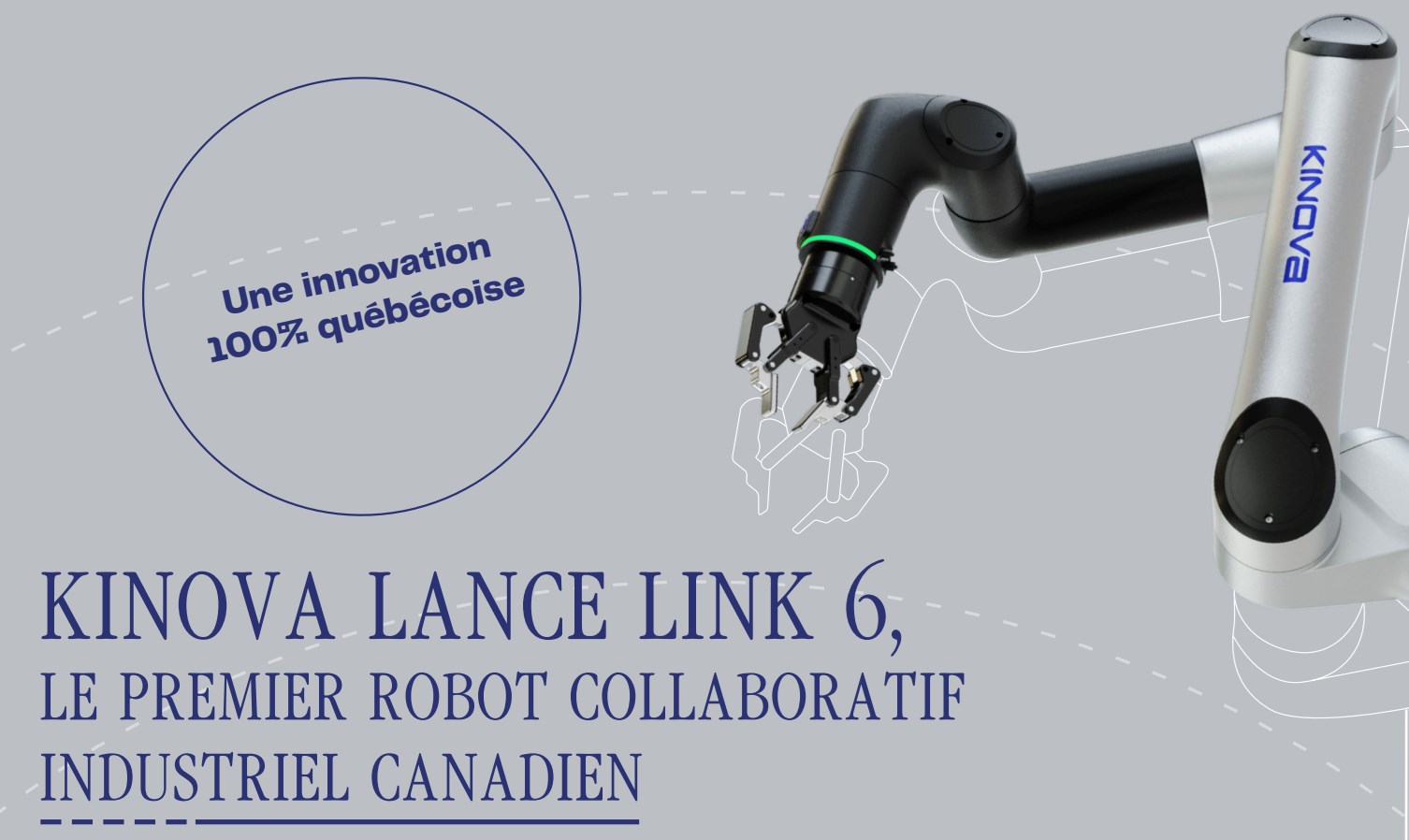 Innovation Québécoise : Kinova lance Link 6