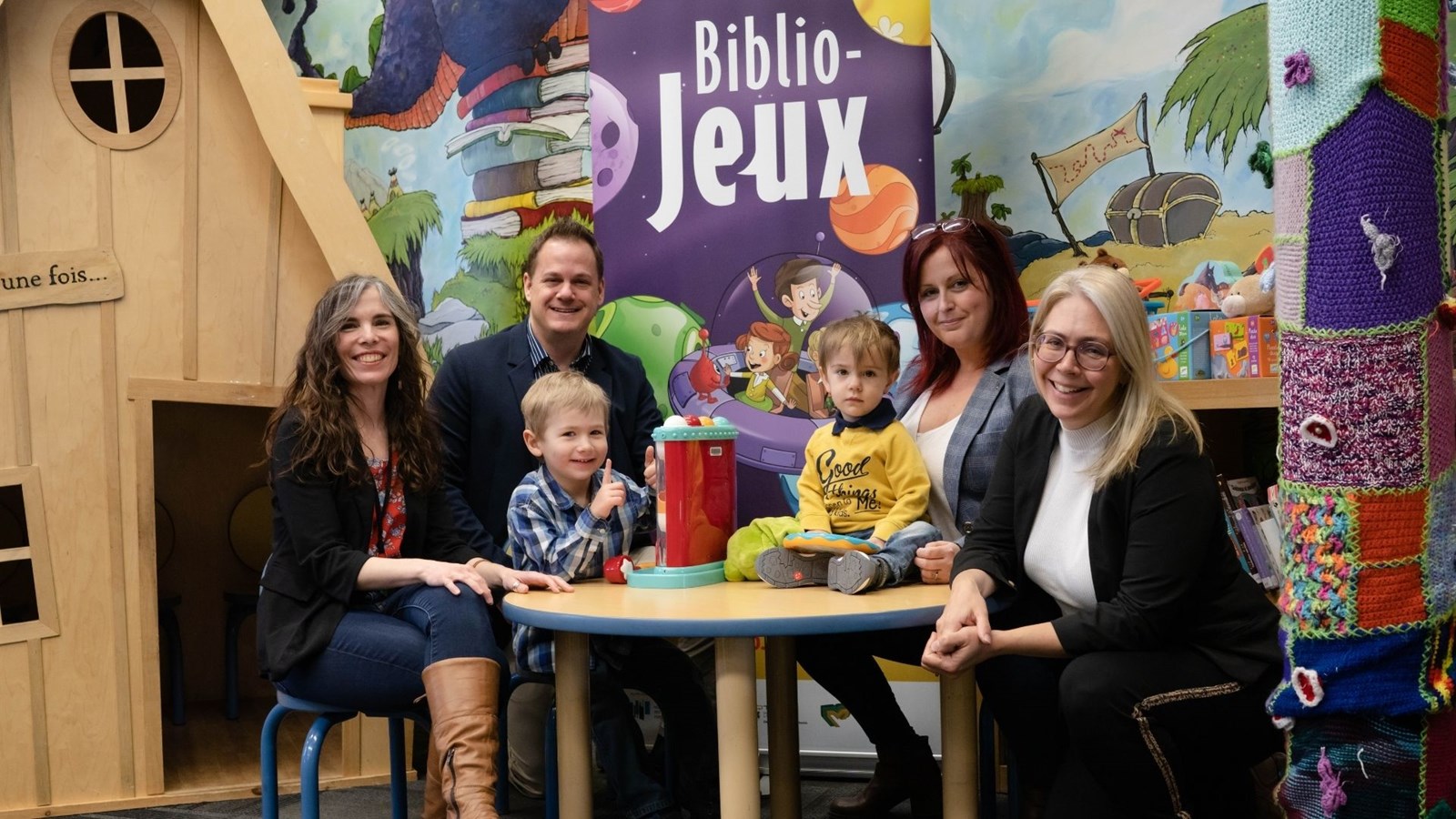 Biblio-jeux : un nouveau service gratuit à la bibliothèque pour stimuler le langage des tout-petits