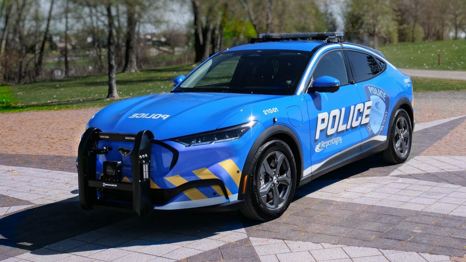 La toute nouvelle autopatrouille électrique au Québec