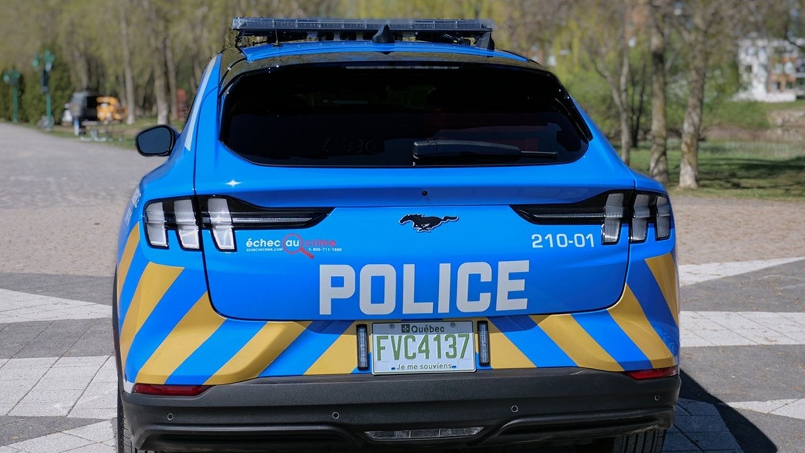 La toute nouvelle autopatrouille électrique au Québec