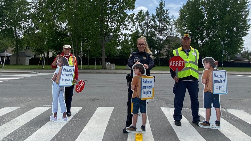 Les policiers de Mascouche vous rappellent l’importance de redoubler de prudence dans les zones scolaires.