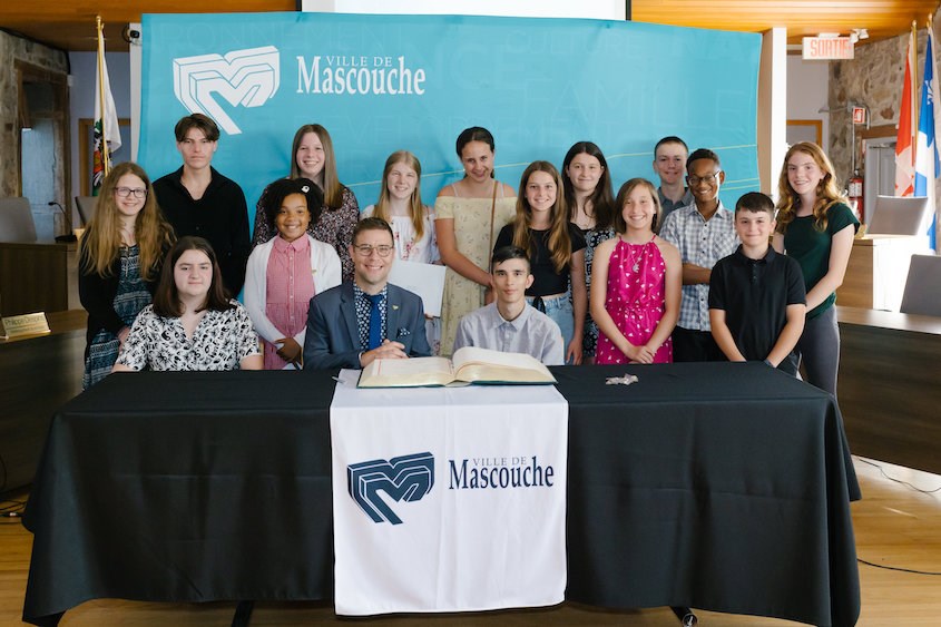 15 jeunes récompensés d'une bourse d’engagement de la Ville de Mascouche