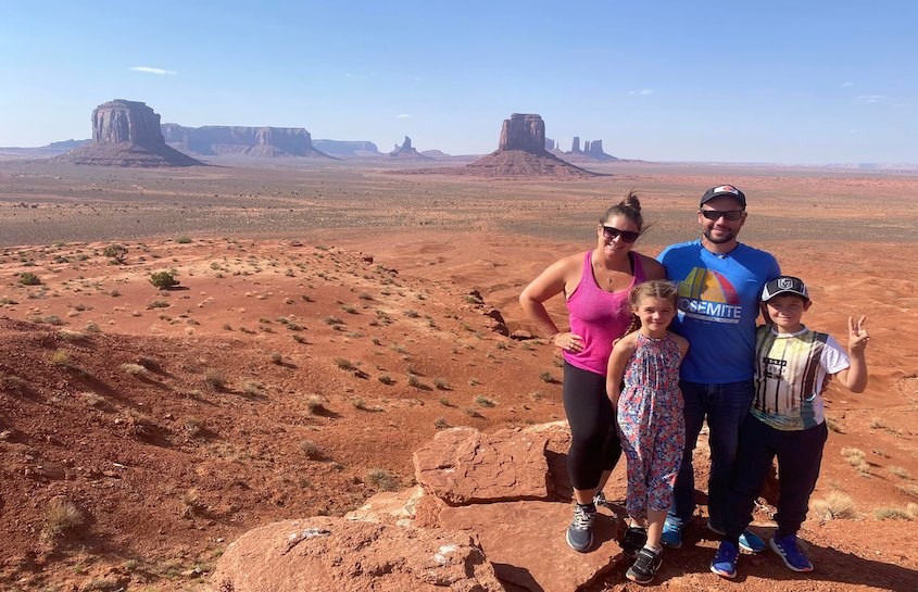 Une famille à la conquête de l’Amérique du Nord depuis presque 1 an