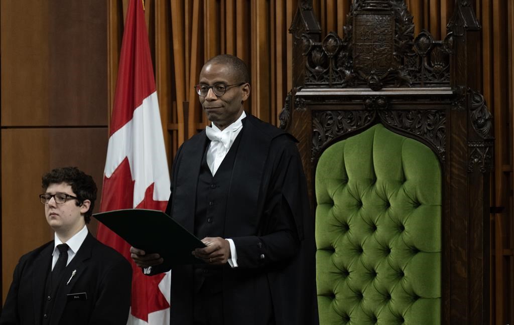 Le président de la Chambre, Greg Fergus, s'excuse à nouveau, devant ses pairs