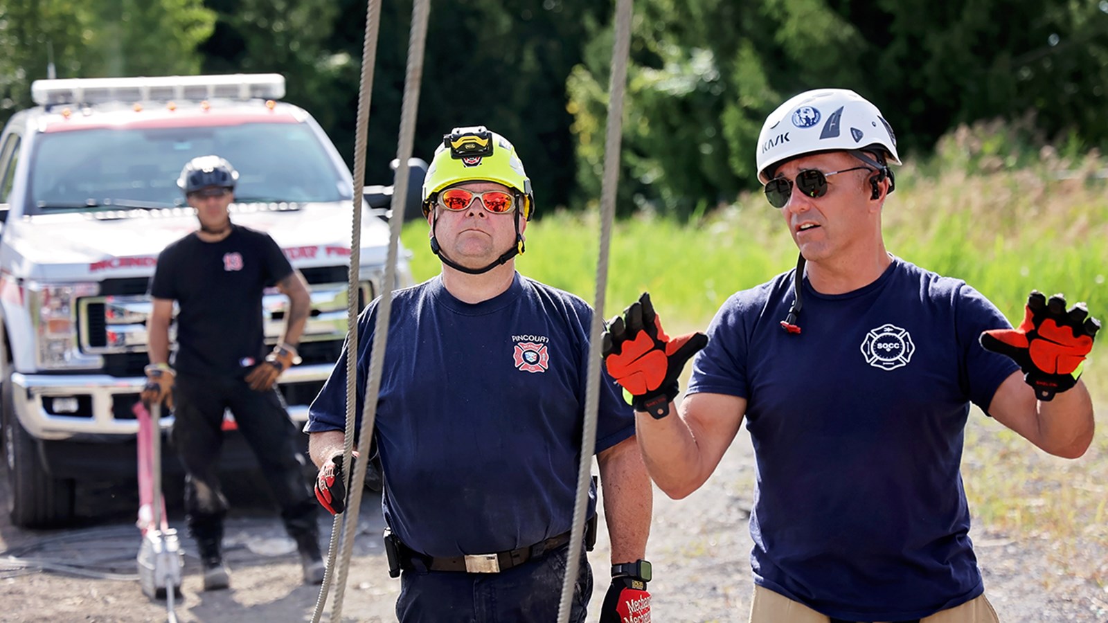Les pompiers de Boisbriand participent à une formation unique 