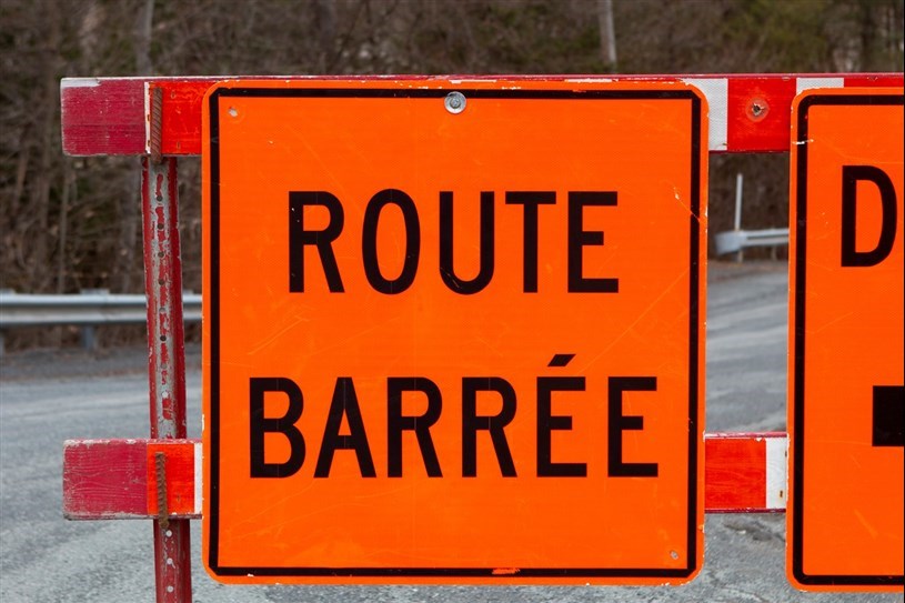 Fermeture partielle de la route 158 à Mirabel aujourd'hui
