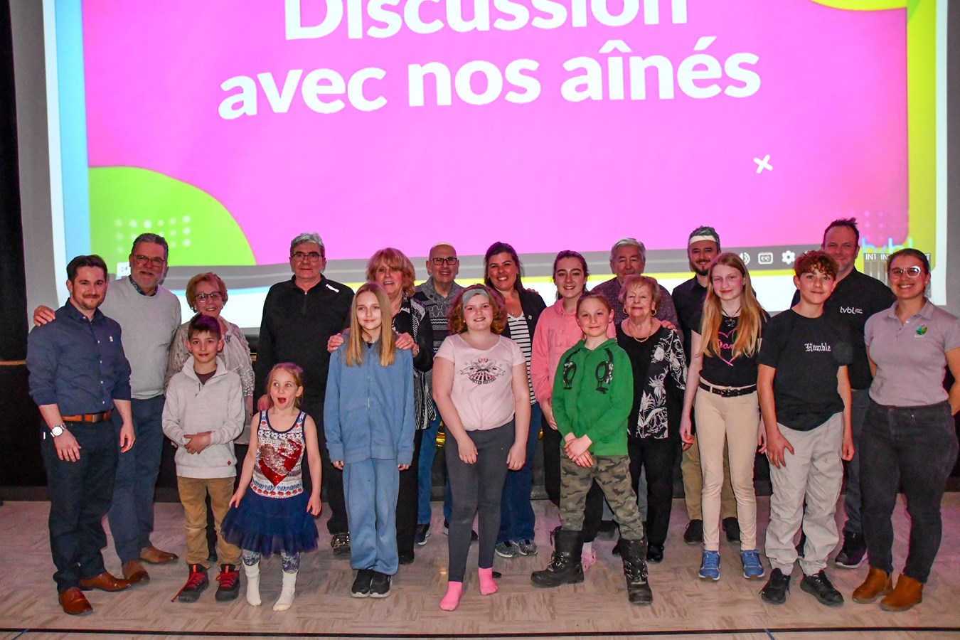 Un projet qui rapproche les différentes générations