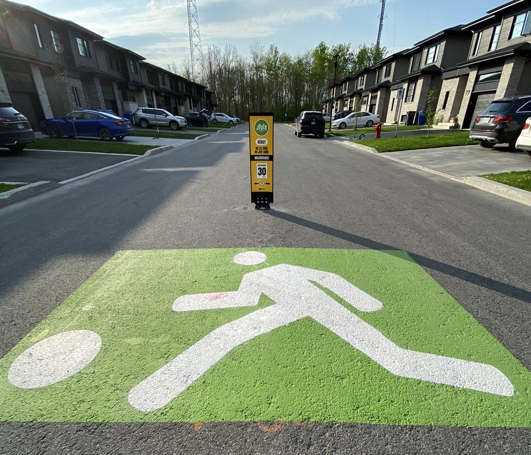 Trois rues deviennent des zones de jeux libres à Ste-Anne-des-Plaines