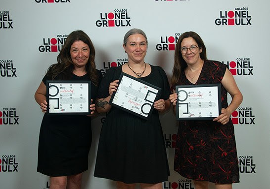 Le Collège Lionel-Groulx récompense son personnel 