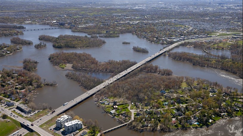 Travaux sur le pont Gédéon-Ouimet : fermetures prévues sur l'autoroute 15