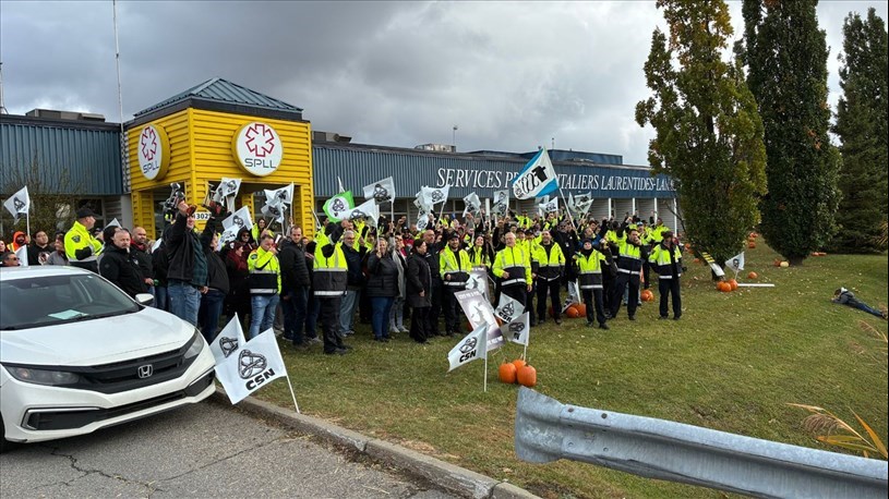 Des manifestations ont eu lieu le 1er avril 2025 dans les locaux administratifs de l’entreprise, une manifestation à proximité du Centre Hospitalier de St- Jérôme le 23 juillet 2025, et, plus récemment, une manifestation tenue sur le terrain de SPLL le 23 octobre.