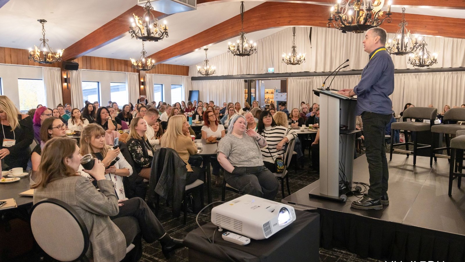 Plus de 200 participants étaient présents au congrès d'orientation du Regroupement des organismes communautaires des Laurentides (ROCL). 