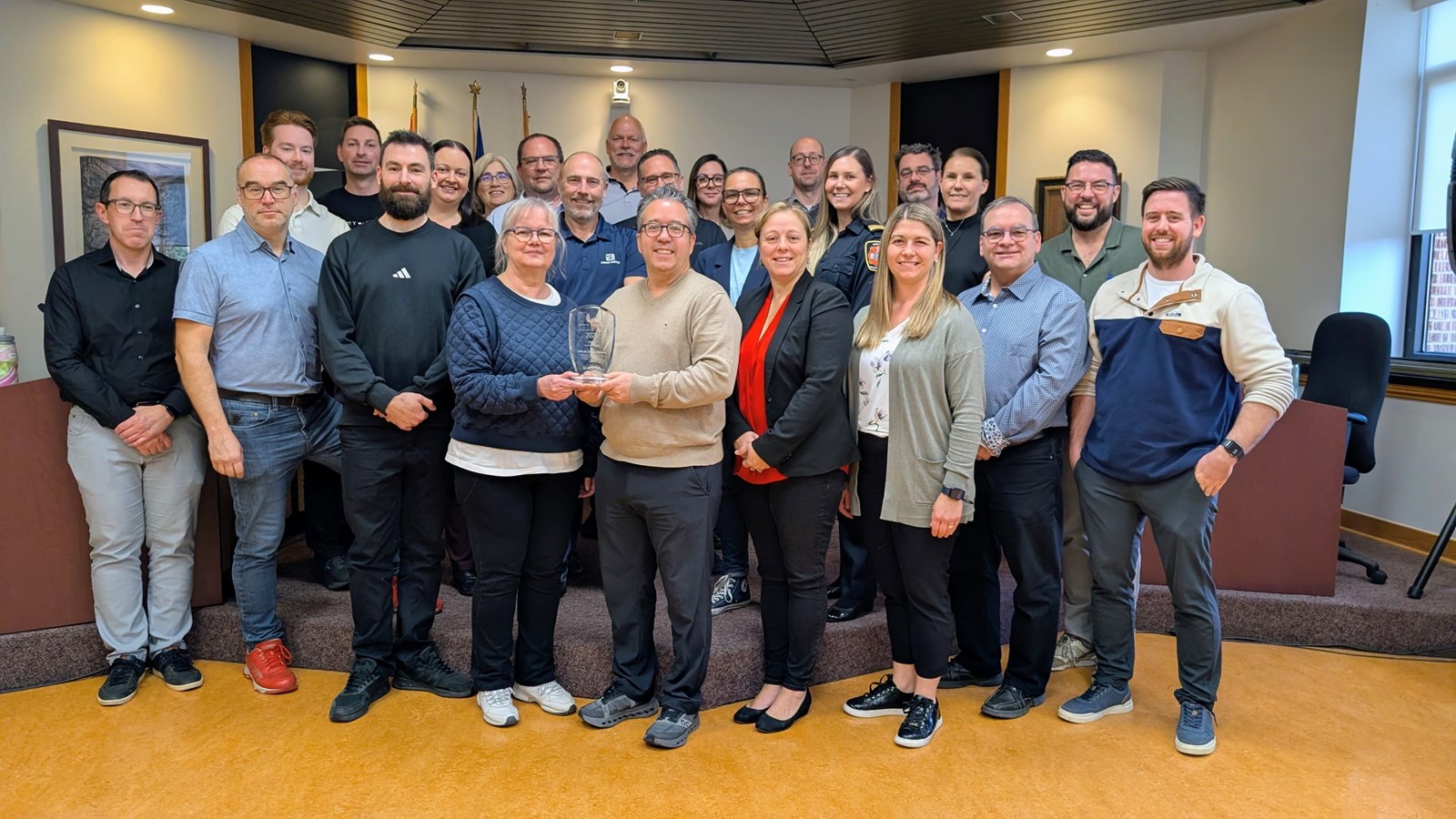 La Ville de Sainte-Thérèse a reçu le prix du Mérite québécois de la sécurité civile, dans la catégorie Réponse aux sinistres.