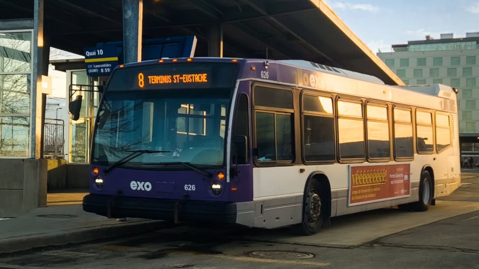 Depuis le 10 novembre, Exo offre un service d'autobus pour la population des Laurentides.