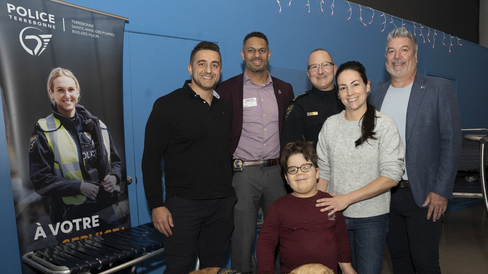 Le président d’honneur Samy El Fara âgé de 6 ans était présent, accompagné de ses parents Vanessa et Aziz.