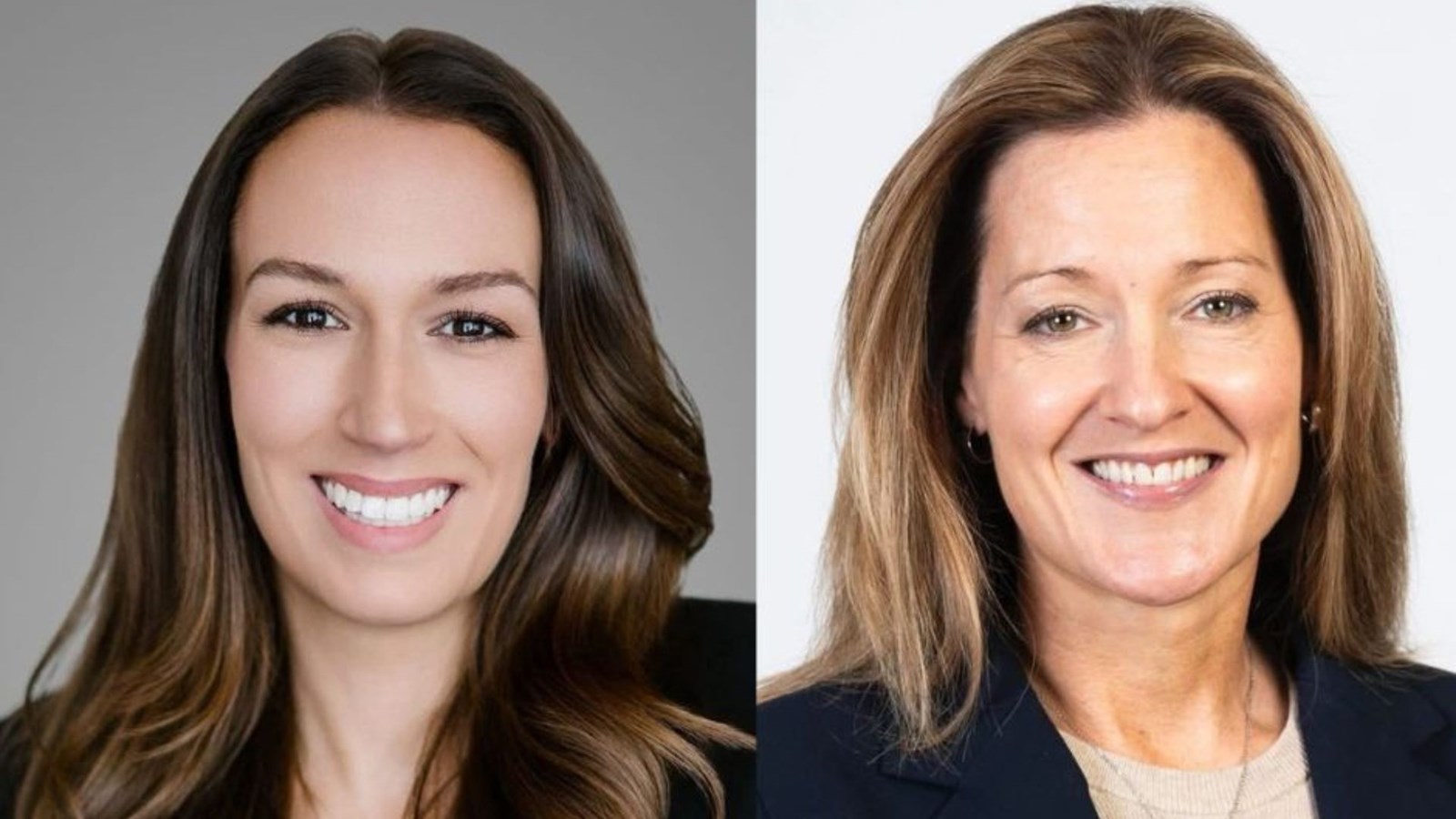 Marie-Elaine Pitre, mairesse de Rosemère et Liza Poulin, mairesse de Blainville