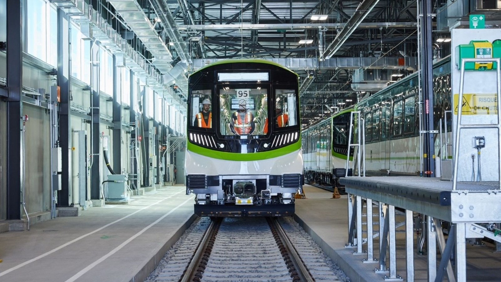 Le REM sera en service toute la nuit du 31 décembre au 1er janvier, sur l’ensemble du réseau, entre Brossard et Deux-Montagnes.