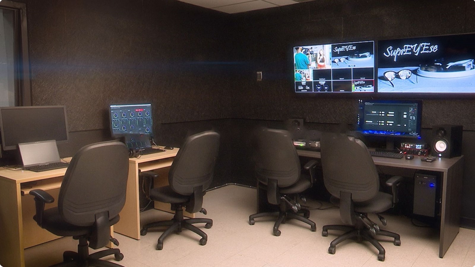Une nouvelle régie de télévision au Cégep de Saint-Jérôme