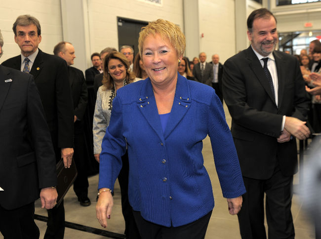 Pauline Marois a été nommée personnalité de l’année 2012 par l’Agence QMI.