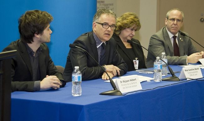 Le ministre Réjean Hébert a annoncé que la Cité-de-la-Santé recevra bientôt un TEP scan, un appareil de pointe permettant un meilleur diagnostic du cancer.