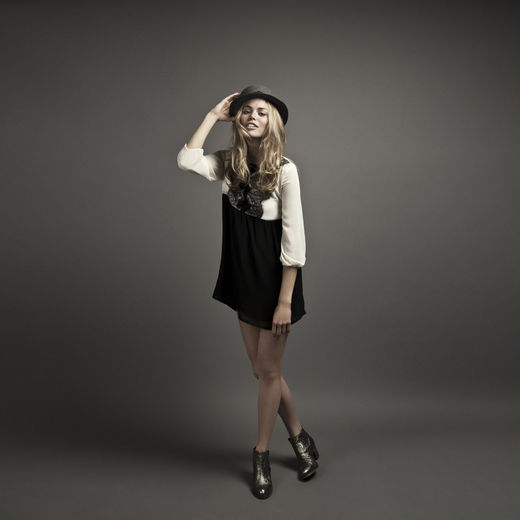 La chanteuse, mannequin et maintenant professeure, Sophie Vaillancourt.