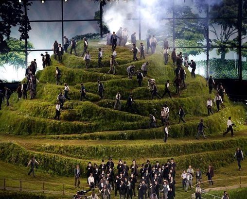 Show Canada avait conçu l’énorme montagne pour la cérémonie d’ouverture des Jeux de Londres, en 2012.