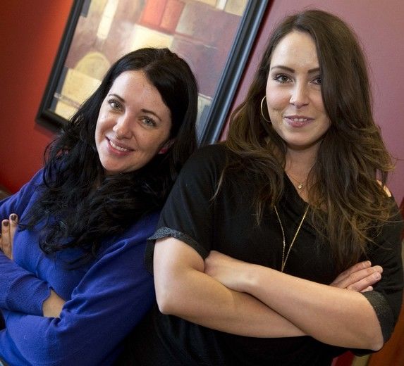 Véronique Duval (à droite), avec sa partenaire, amie et cousine Christiane Ouellette