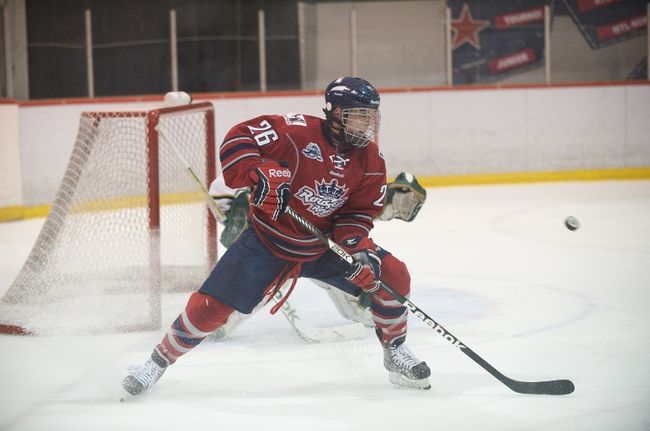 Joël Giguère a obtenu trois points dans la victoire du Rousseau-Royal, vendredi, face aux Gaulois