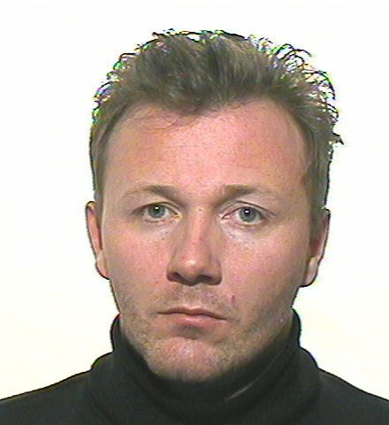 Torsten Trute au moment de son arrestation.