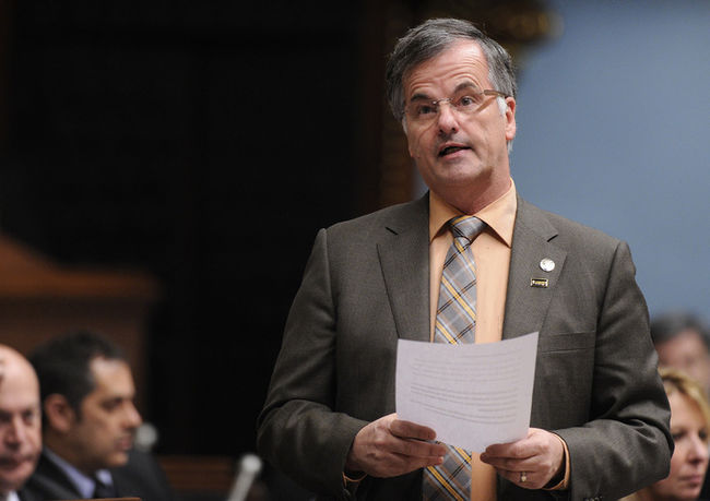 Le député de Chomedey, Guy Ouellette