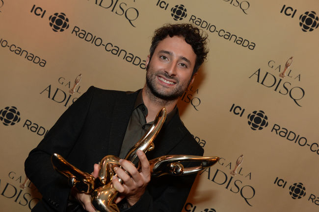 Louis-Jean Cormier a triomphé au dernier gala de l’ADISQ