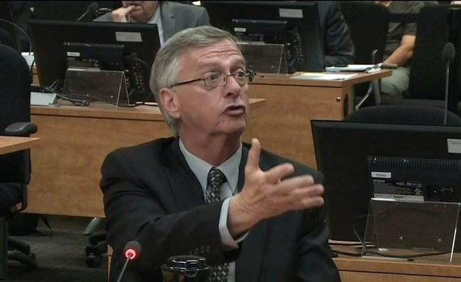 L'avocat Jean Bertrand, ex-grand argentier du Parti PRO des Lavallois