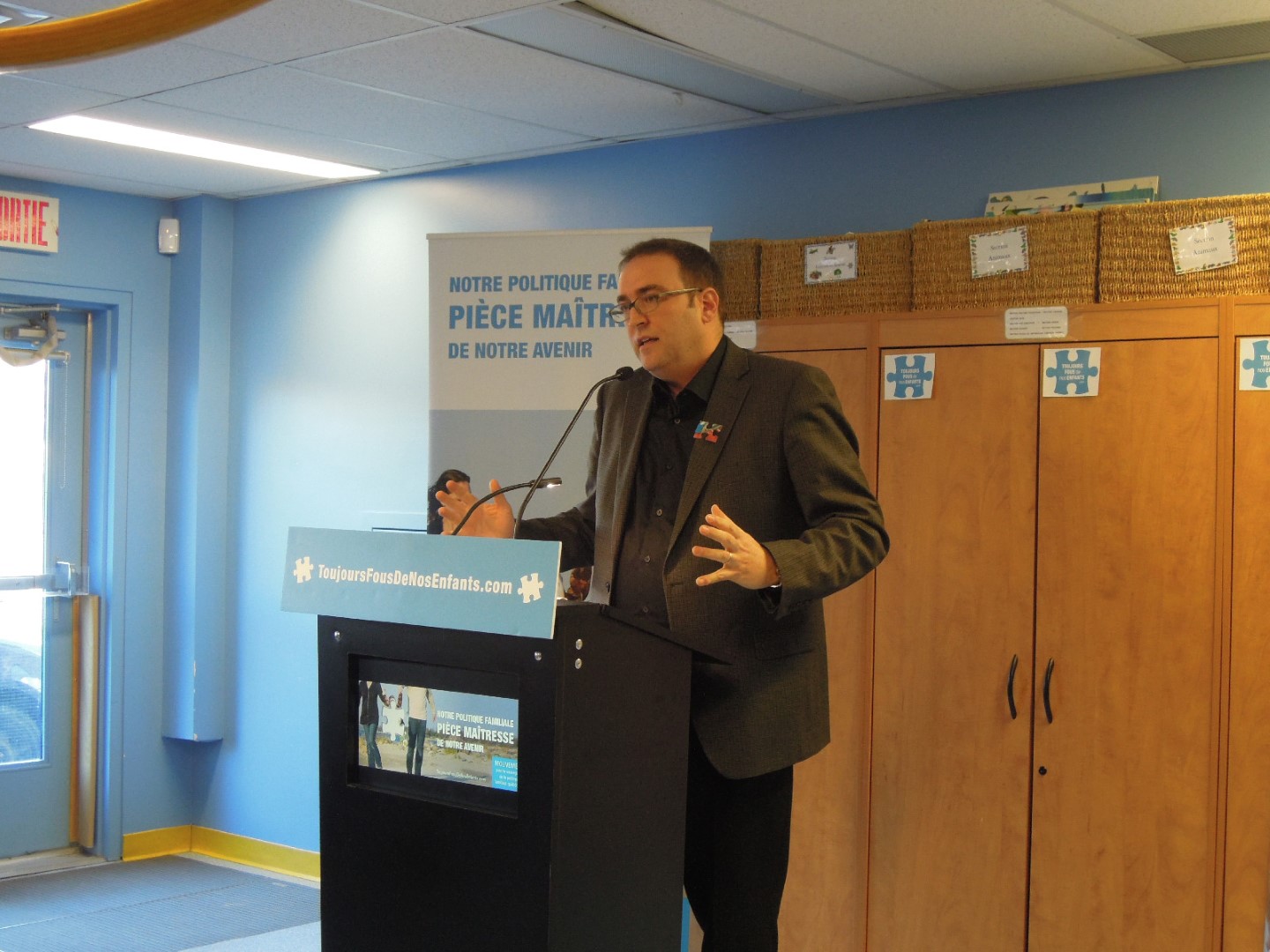 Louis Sénécal, président-directeur général de l'AQCPE