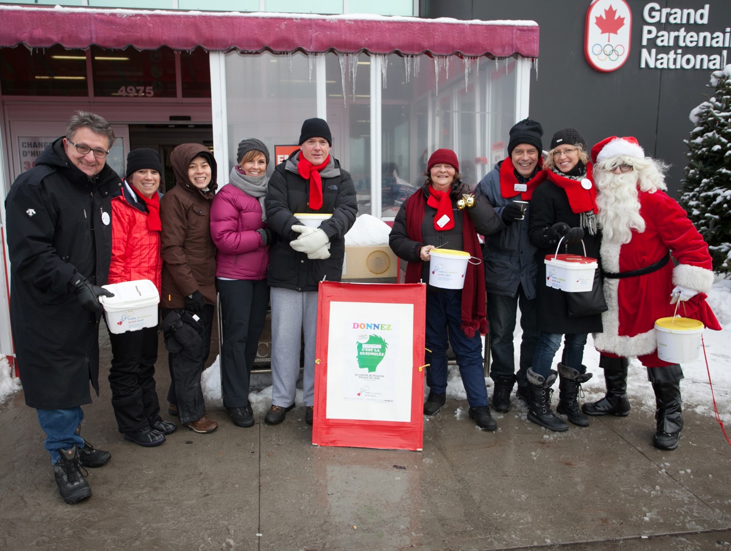 Succès pour la guignolée du Centre de pédiatrie sociale Laval