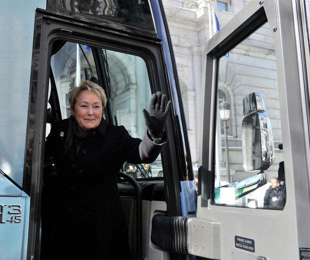 Pauline Marois a annoncé le déclenchement de la campagne électorale mercredi matin.
